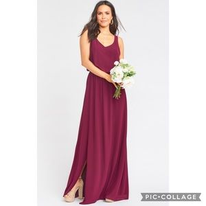 Show Me Your Mumu Kendall chiffon maxi dress